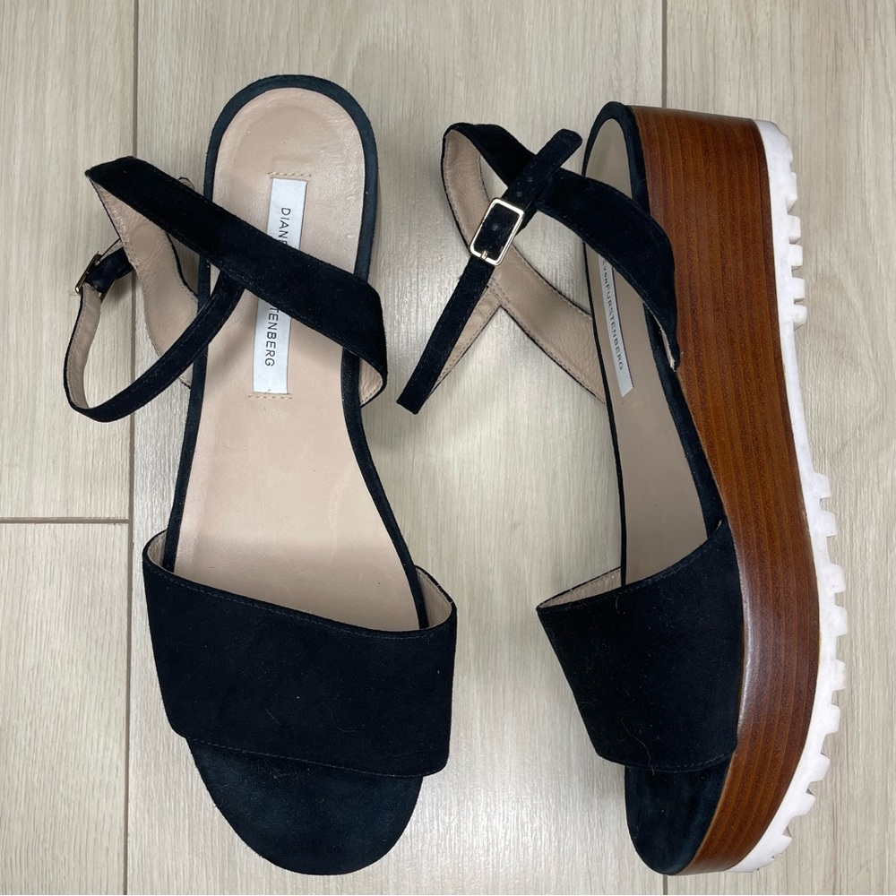 Diane Von Furstenberg Jessie Platform Sandal - Picture 1 of 7